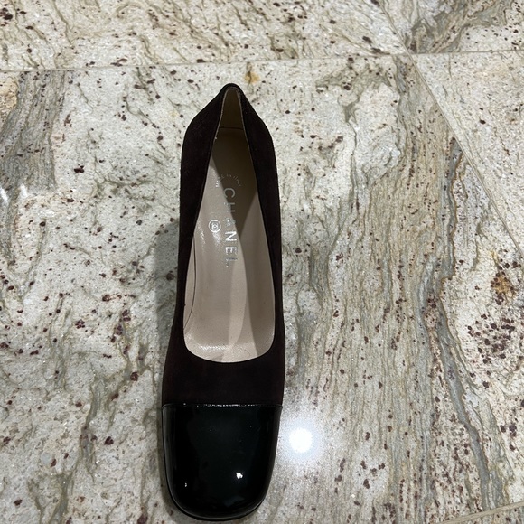 Chanel suede block heels - Picture 4 of 6